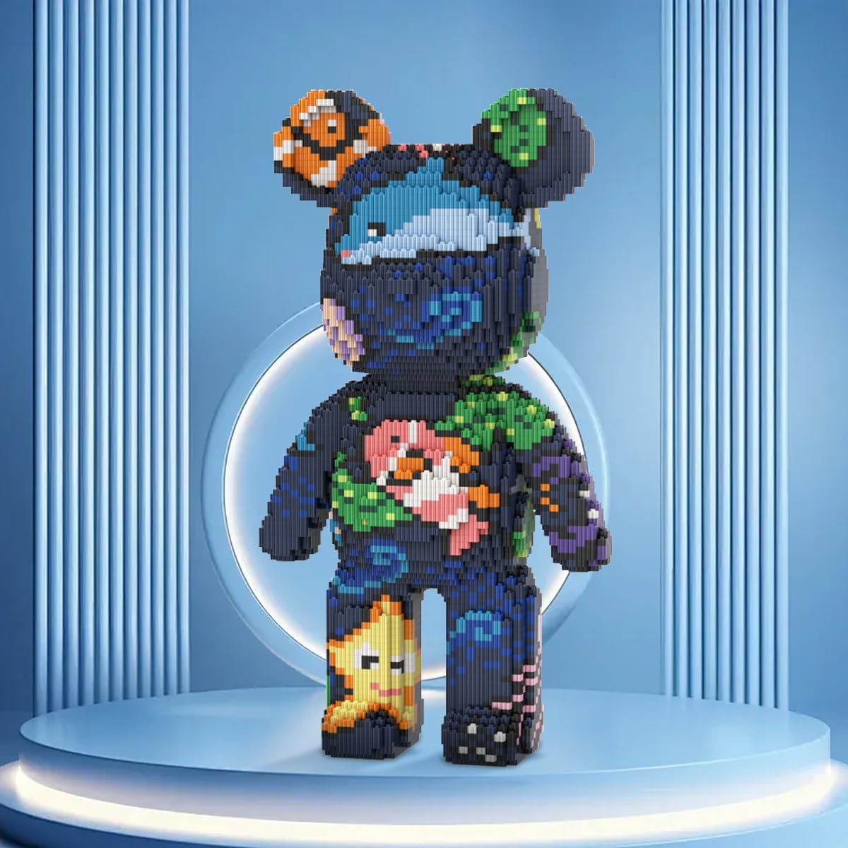 Bear Micro Building Blocks Set(7000Pieces)