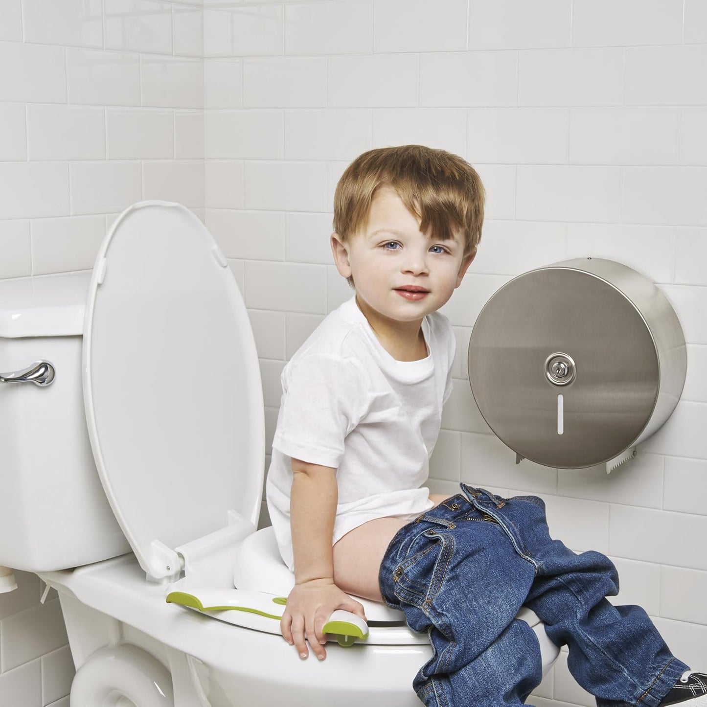 2-in-1 Go Potty Baby Toilet Seat for Outdoor Travel