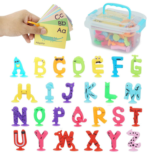 Alphabet Letters Learning Suction Toys