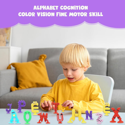 Alphabet Letters Learning Suction Toys