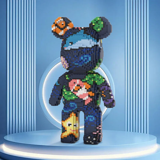 Bear Micro Building Blocks Set(7000Pieces)